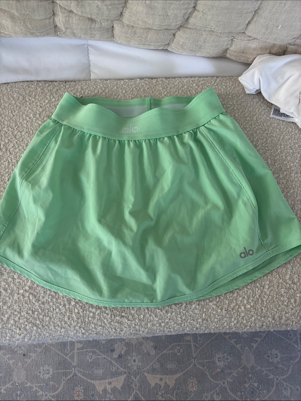 ALO Yoga Mint Green Skater Skort